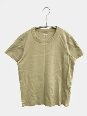 UNIQLO/ユニクロ/Tシャツ/カットソー/トップス/ベージュ/S