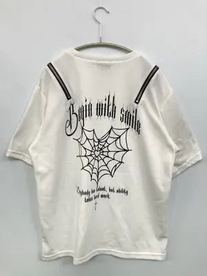 RAD FOUR REAL/Tシャツ/カットソー/トップス/ホワイト/M