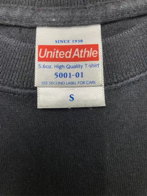 United Athle/ユナイテッドアスレ/Tシャツ/カットソー/トップス/ブラック/S