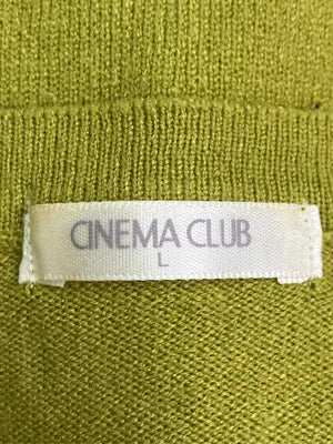 CINEMA CLUB/シネマクラブ/カーディガン/ボレロ/トップス/ライトグリーン/L