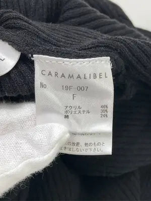 CARAMALIBEL/ニット/セーター/トップス/ブラック/F