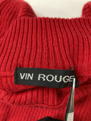 VIN ROUGE/ニット/セーター/トップス/レッド/M