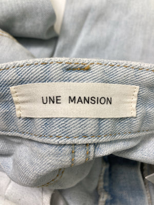 UNE MANSION/ウメマンション/デニムパンツ/パンツ/スカイブルー/S