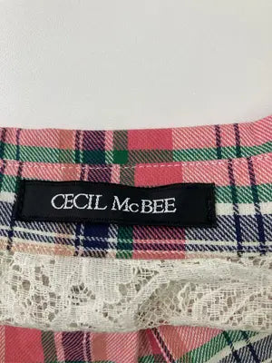 CECIL McBEE/セシルマクビー/シャツ/ブラウス/トップス/レッド/M