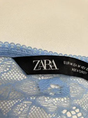 ZARA/ザラ/カーディガン/ボレロ/トップス/スカイブルー/EUR M