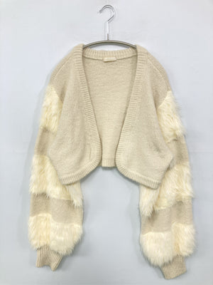 mellowneon/メローネオン/カーディガン/ボレロ/トップス/アイボリー/F