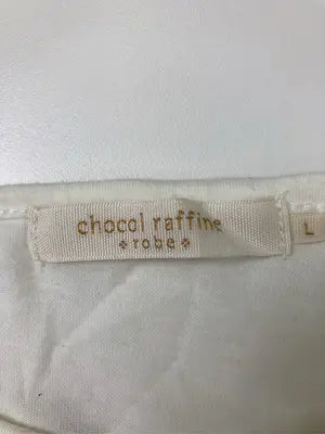 chocol raffine/ショコラフィネ/Tシャツ/カットソー/トップス/ホワイト/L