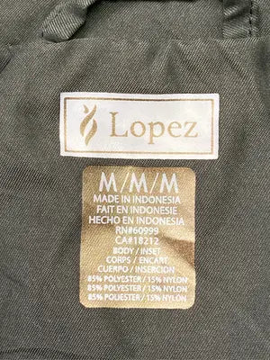 Lopez/ベスト/トップス/ブラック/M