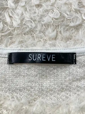SUREVE/シュリーブ/Tシャツ/カットソー/トップス/アイボリー/3L