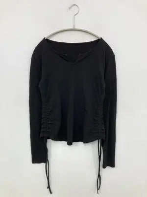 me+em select/ミームセレクト/Tシャツ/カットソー/トップス/ブラック/L