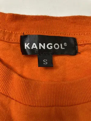 KANGOL/カンゴール/Tシャツ/カットソー/トップス/オレンジ/S