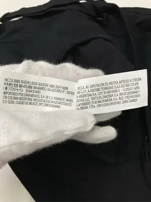 ZARA/ザラ/キャミソール/トップス/ブラック/USA S