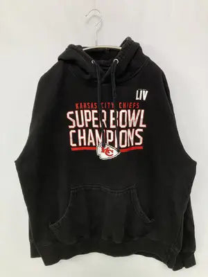NFL TEAM APPAREL/エヌエフエルチームアパレル/パーカー/トップス/ブラック/XL