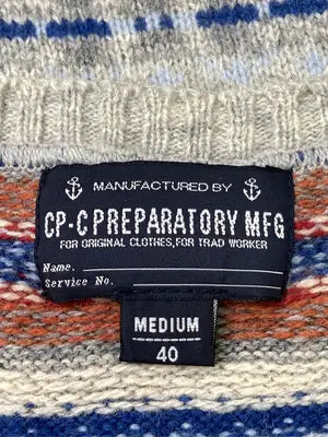 CP-CPREPATATORY MFG/ベスト/トップス/グレー/M