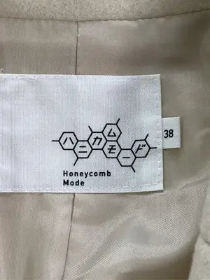 Honeycomb Mode/チェスターコート/ジャケット/アウター/ベージュ/38