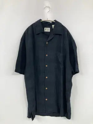 Vintage Silk/シャツ/ブラウス/トップス/ブラック