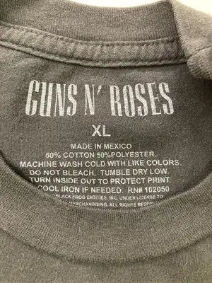 GUNS N' ROSES/Tシャツ/カットソー/トップス/ブラック/XL