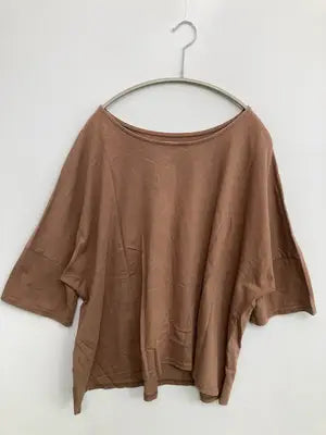 n'Or LABEL/ノアレーベル/Tシャツ/カットソー/トップス/ブラウン/F