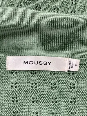 MOUSSY/マウジー/カーディガン/ボレロ/トップス/グリーン/F