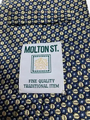 MOLTON ST./ネクタイ/ファッション雑貨/ネイビー