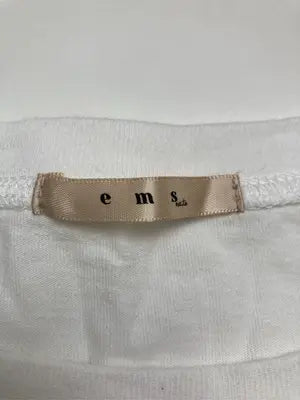 ems/エムズエキサイト/Tシャツ/カットソー/トップス/ホワイト/F