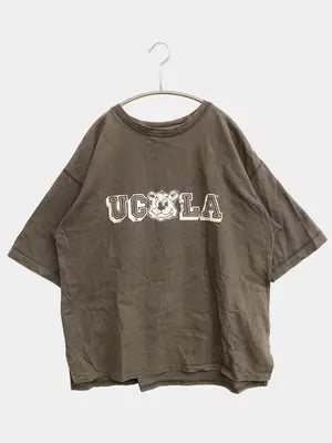 UCLA/ユーシーエルエー/Tシャツ/カットソー/トップス/ブラウン/F