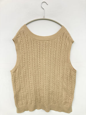 kutir/クティール/ベスト/トップス/ベージュ/F