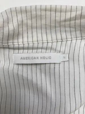 AMERICAN HOLIC/アメリカンホリック/シャツ/ブラウス/トップス/ホワイト/M