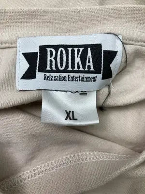 ROIKA/Tシャツ/カットソー/トップス/ベージュ/XL