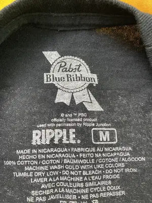 Pabst Blue Ribbon/Tシャツ/カットソー/トップス/ブラック/M