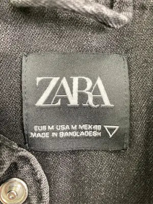 ZARA/ザラ/シャツ/ブラウス/トップス/ブラック/EUR M/USA M/MEX 40