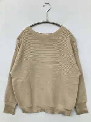 THE SHOP TK/ザショップティーケー/ニット/セーター/トップス/ベージュ/S