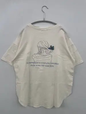 Chulatte/チュラッテ/Tシャツ/カットソー/トップス/ホワイト/M