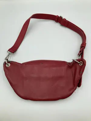 ZARA BASIC/ザラベーシック/ボディバッグ/ウエストポーチ/バッグ/レッド