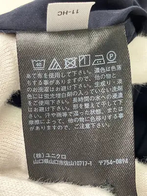UNIQLO/ユニクロ/シャツ/ブラウス/トップス/ネイビー/L
