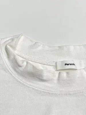 Perushu/ペルーシュ/Tシャツ/カットソー/トップス/ホワイト/L
