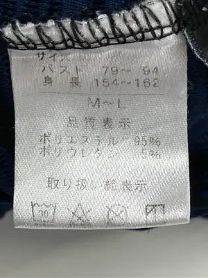 mire-ru/Tシャツ/カットソー/トップス/ブルー/M-L