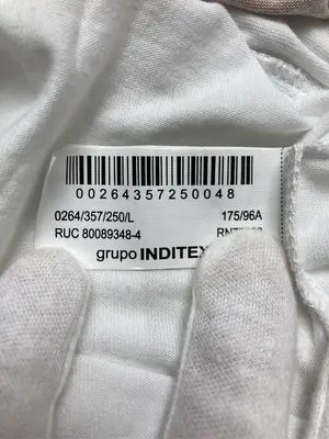 ZARA/ザラ/Tシャツ/カットソー/トップス/ホワイト/EUR L