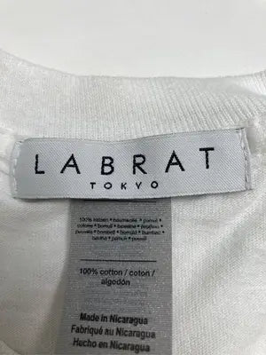 LABRAT TOKYO/Tシャツ/カットソー/トップス/ホワイト/L