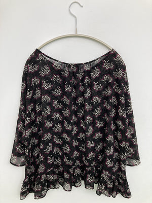 ANNA SUI/アナスイ/シャツ/ブラウス/トップス/ブラック/M