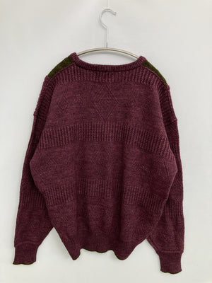 ungaro/ウンガロ/ニット/セーター/トップス/パープル/M