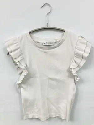 ZARA/ザラ/Tシャツ/カットソー/トップス/ホワイト/S