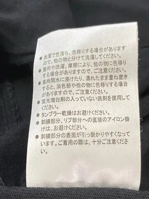 moz/モズ/Tシャツ/カットソー/トップス/ブラック/F