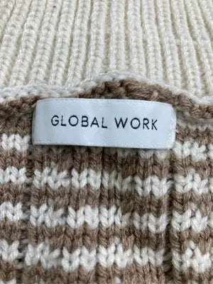 GLOBAL WORK/グローバルワーク/ベスト/トップス/ベージュ/F