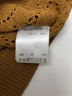 MUHE'T/ミュエータ/シャツ/ブラウス/トップス/ブラウン/M