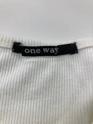 One Way/ワンウェイ/Tシャツ/カットソー/トップス/ホワイト