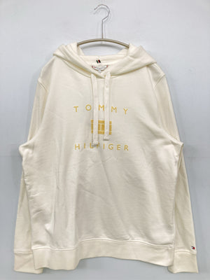 TOMMY HILFIGER/トミーヒルフィガー/パーカー/トップス/ホワイト/M