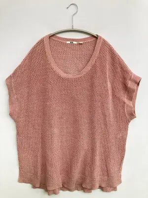 UNIQLO/ユニクロ/ニット/セーター/トップス/ピンク/M