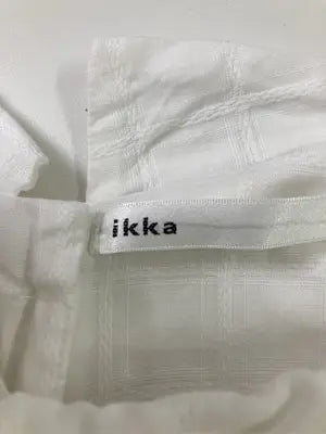 ikka/イッカ/シャツ/ブラウス/トップス/ホワイト/M