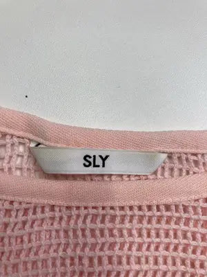 SLY/スライ/ニット/セーター/トップス/ピンク/FREE